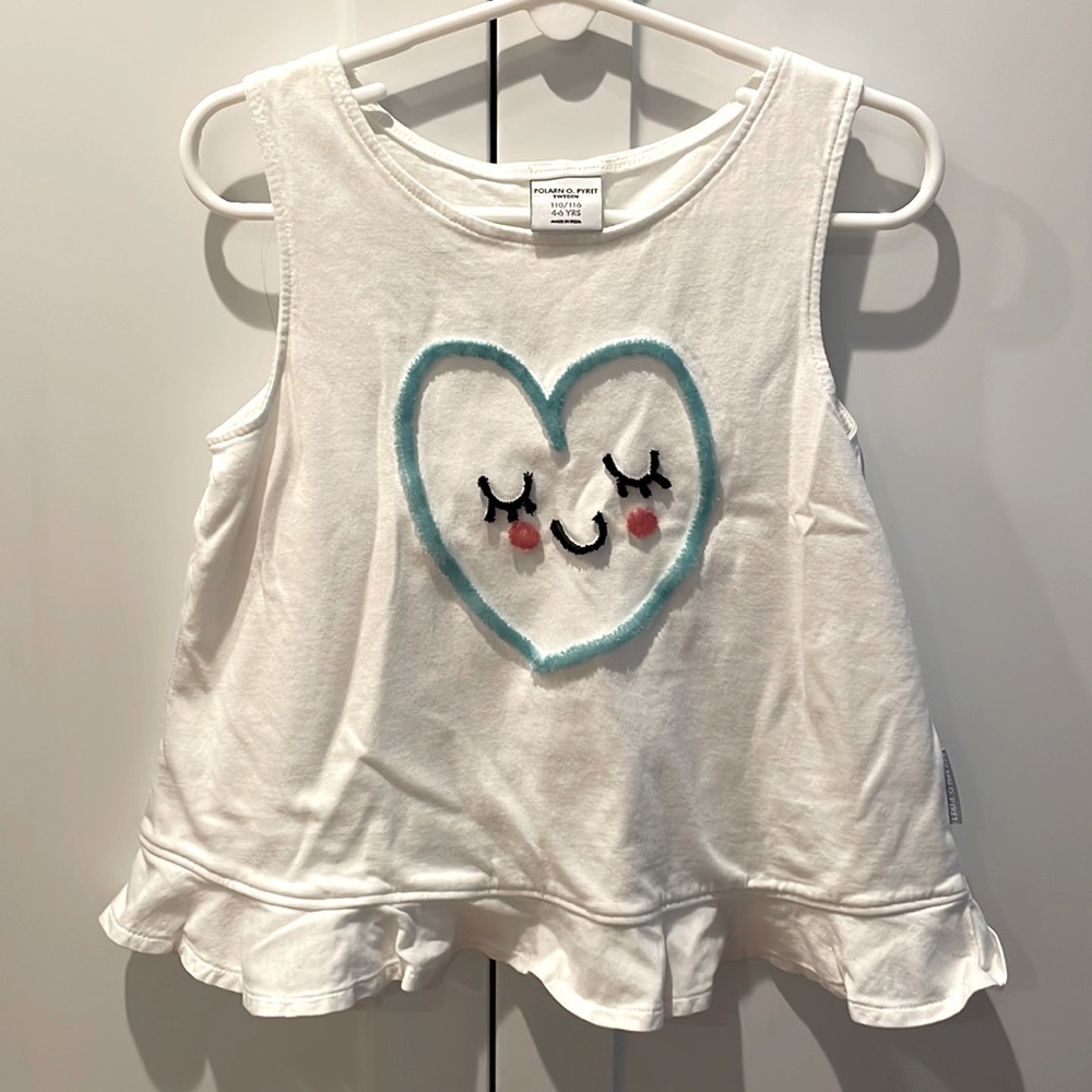 POP Ruffled Tank 4-6 YO